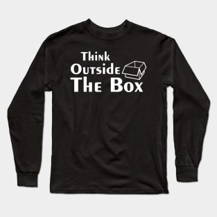 Think outside the box Long Sleeve T-Shirt